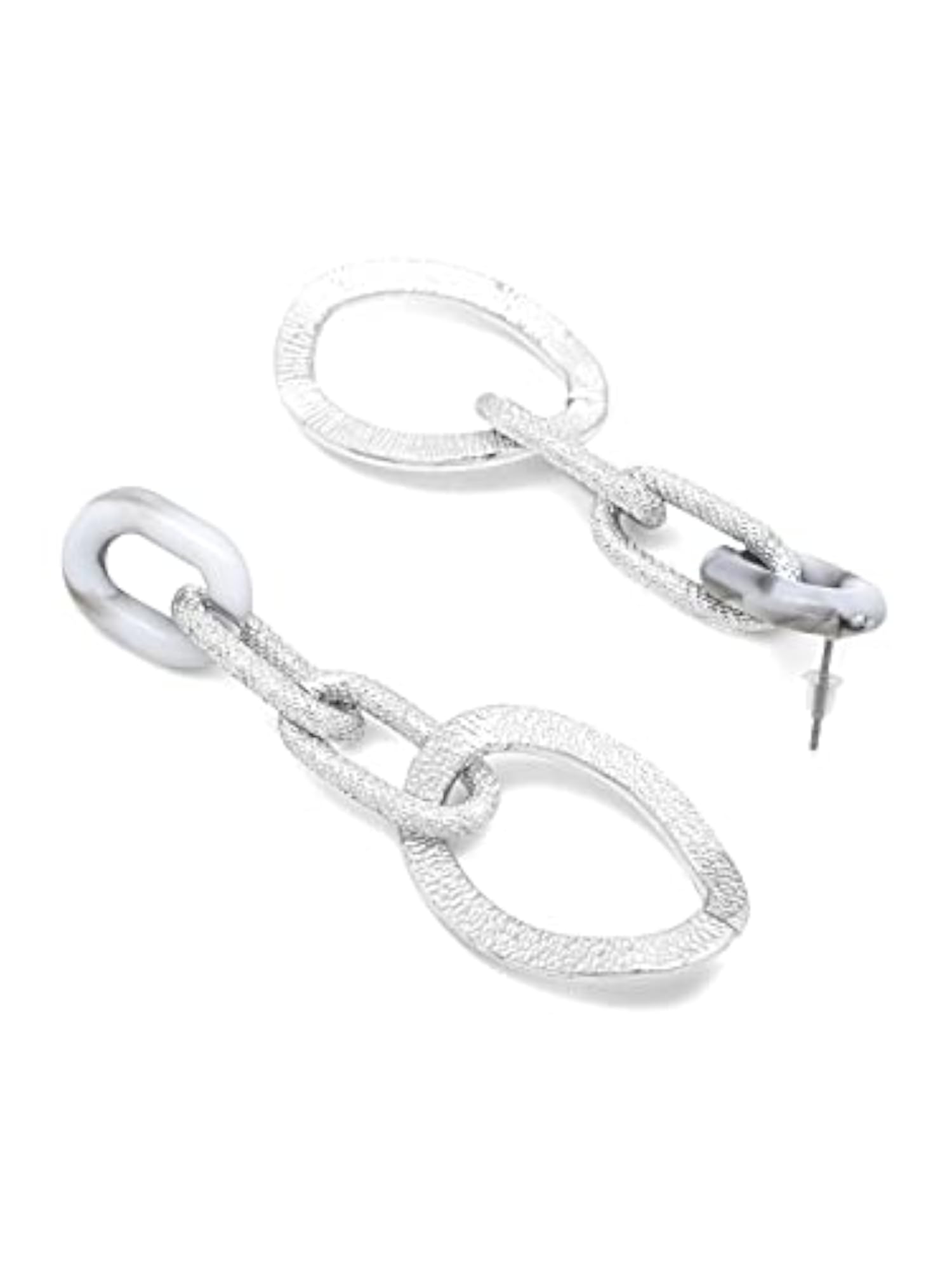 Toned Chain Earrings for Women - Birthday Anniversary Gift